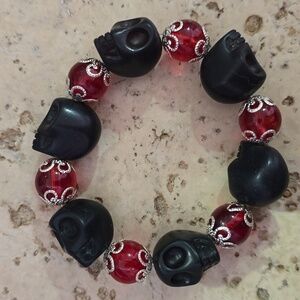 7in Skull Stretch Bracelet